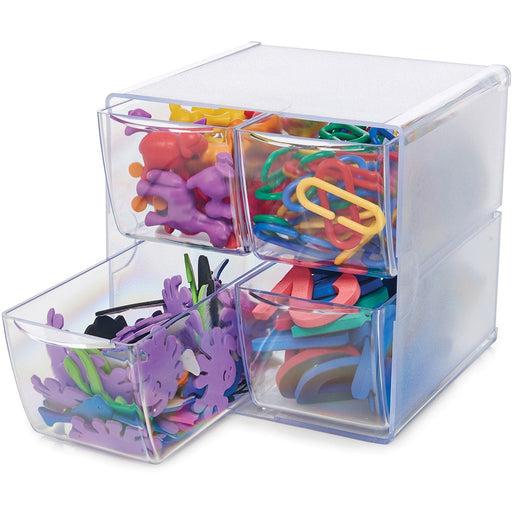 Deflecto Stackable Cube Organizer - The Supply Room