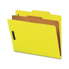 Nature Saver 1-Divider Recycled Classification Folders