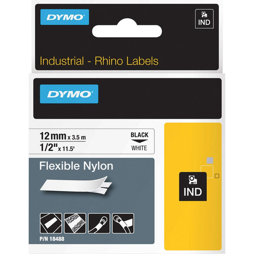 Dymo Rhino Flexible Nylon Labels - The Supply Room