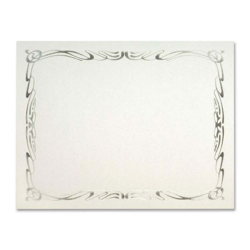 First Base Certificate with Silver Foil - The Supply Room