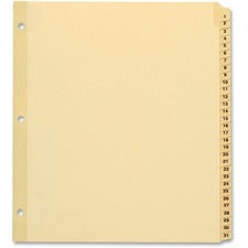 TOPS Preprinted Tab Divider