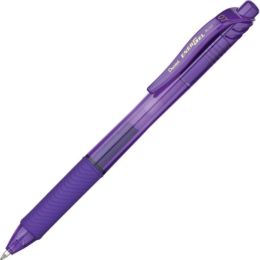 Pentel EnerGel-X Retractable Gel Pens 0.7mm - Violet - The Supply Room