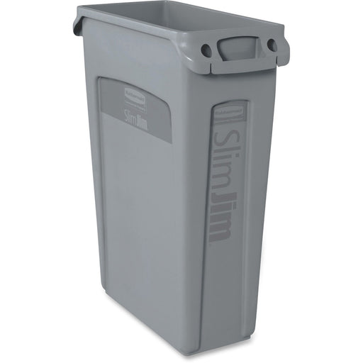 Rubbermaid Commercial Slim Jim with Venting Channels - The Supply Room