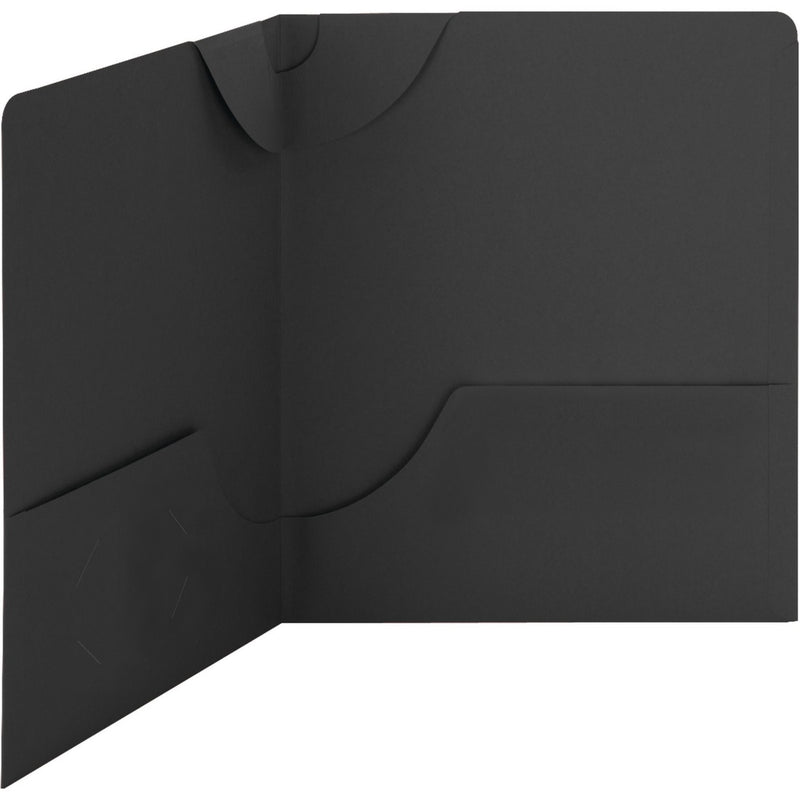 Smead Lockit Textured Stock Letter 2-pocket Folders