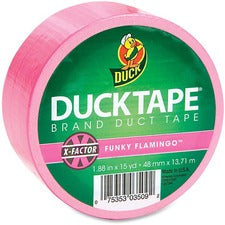 Duck X-Factor Funky Flamingo Duct Tape - The Supply Room