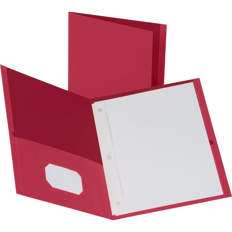 Business Source Storage Pockets Fastener Folders - The Supply Room