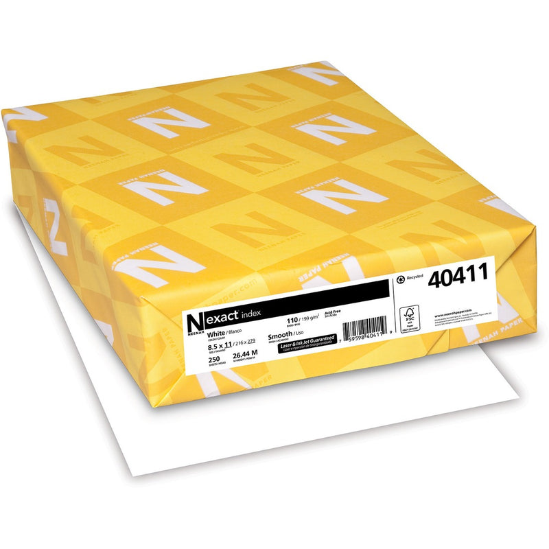 Exact Inkjet, Laser Index Paper - 30% Recycled - The Supply Room