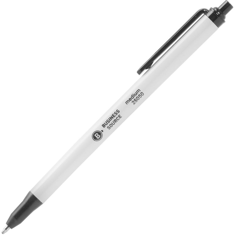 Business Source Retractable Ballpoint Pens - The Supply Room