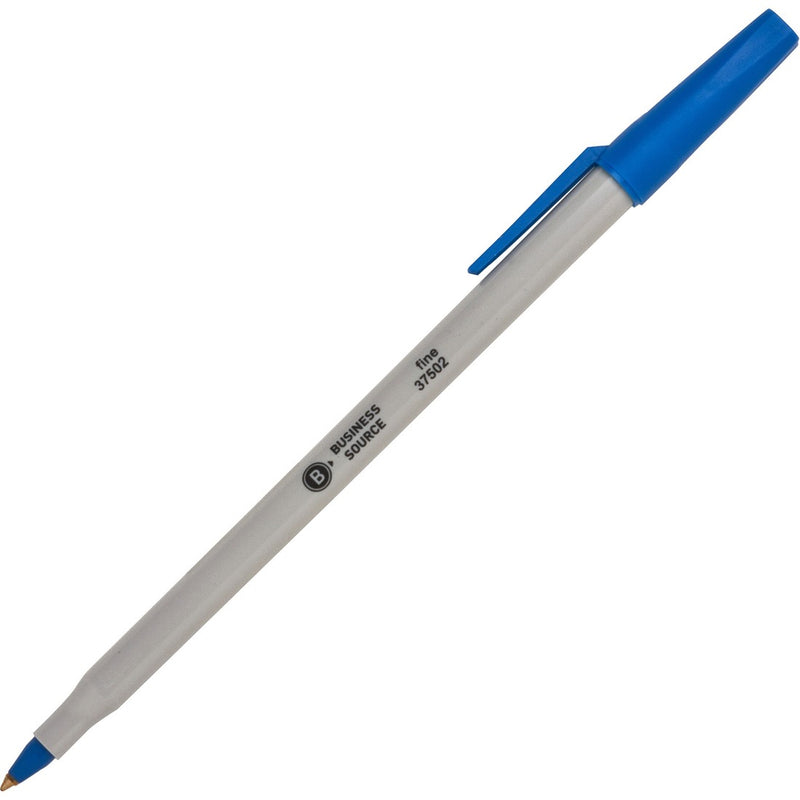 Business Source Fine Point Ballpoint Stick Pens - The Supply Room