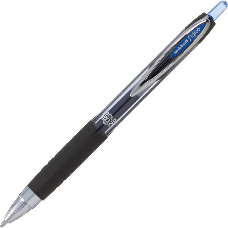 uni-ball 207 Retractable Gel - Medium Pen Point - 1 mm - BLUE