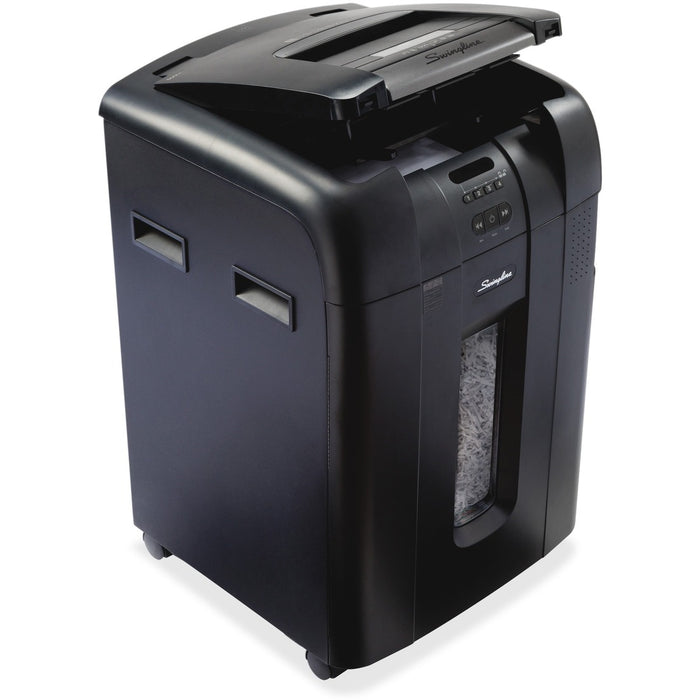 Swingline Stack-and-Shred 600X Shredder with Lock