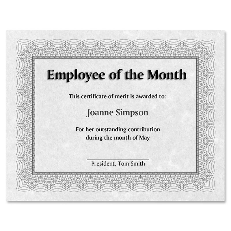 St. James&reg; Regent Style Certificate