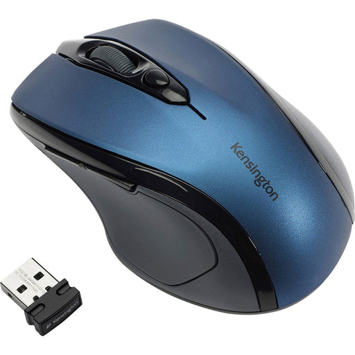 Kensington Pro Fit Mid-Size Wireless Mouse Graphite Gray - The Supply Room