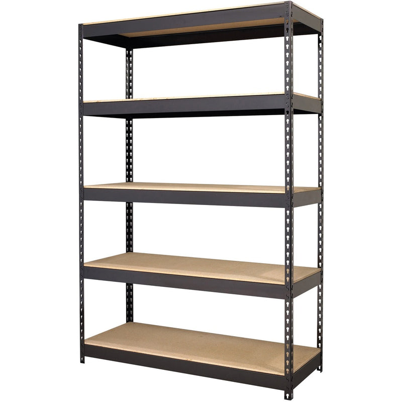 Lorell Riveted Steel Shelving