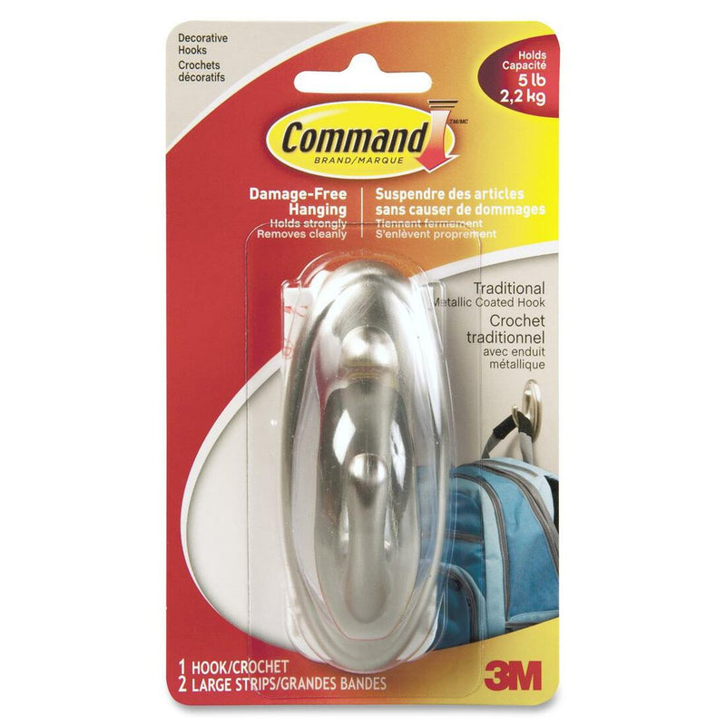 Command Traditional Hook, 17053BN-C - The Supply Room