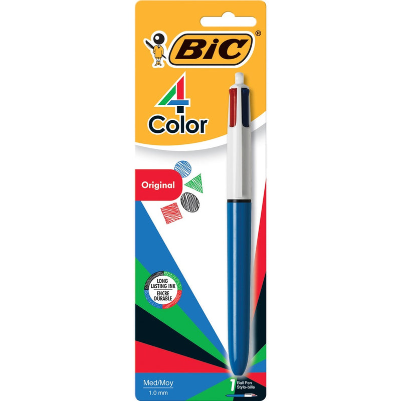 BIC 4-Color Retractable Ball Pen