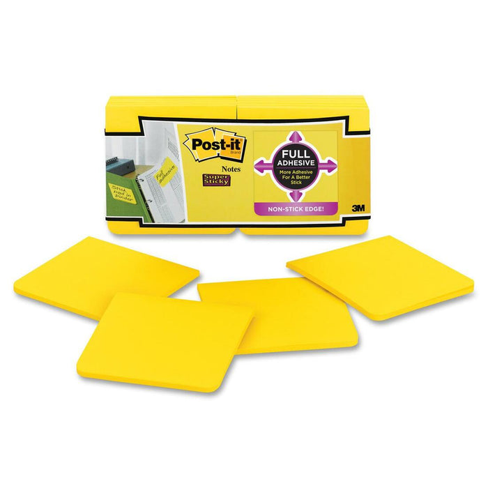 Post-it&reg; Super Sticky Full Adhesive Notes