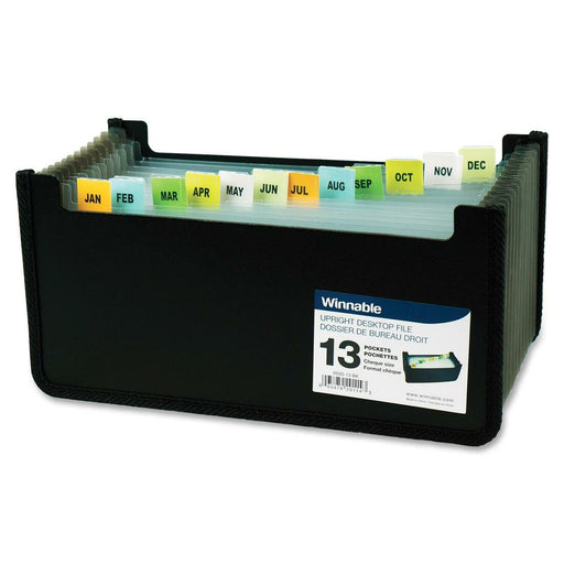 Winnable 13-Pocket Expand Desktop Cheque File - The Supply Room