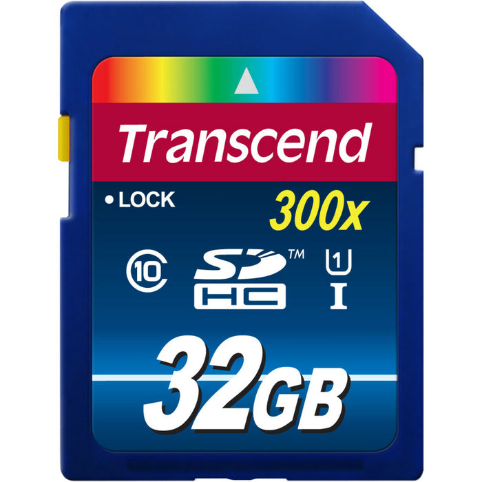 Transcend 32 GB Class 10/UHS-I SDHC