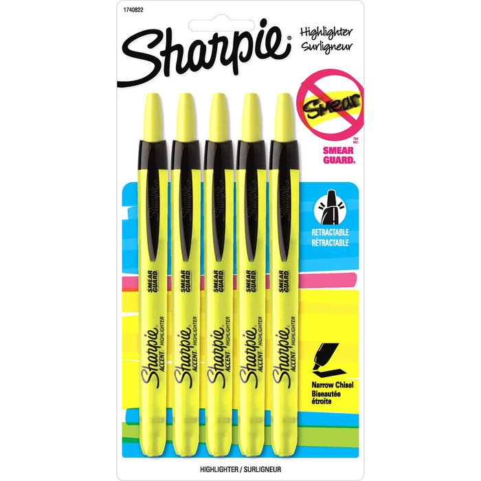 Sharpie Accent Highlighter - Retractable