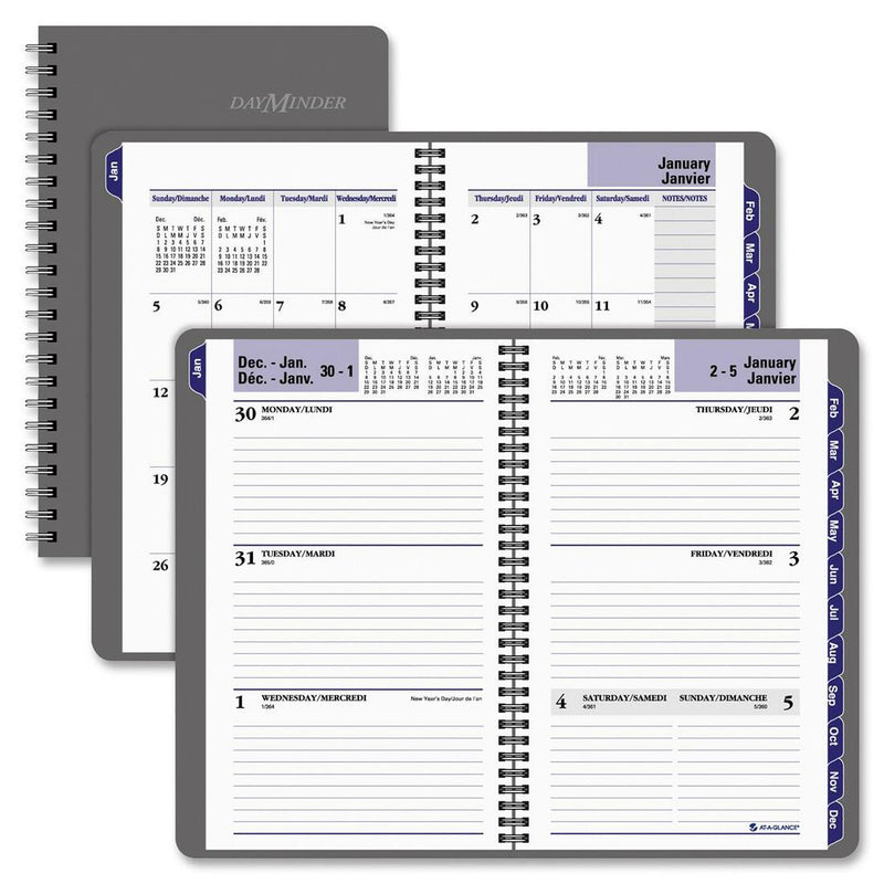 DayMinder Recycled Traditional Weekly/Monthly Planner