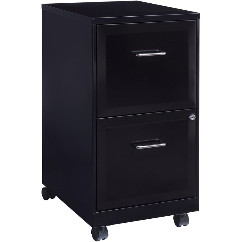 Lorell SOHO 18" 2-Drawer Mobile File Cabinet