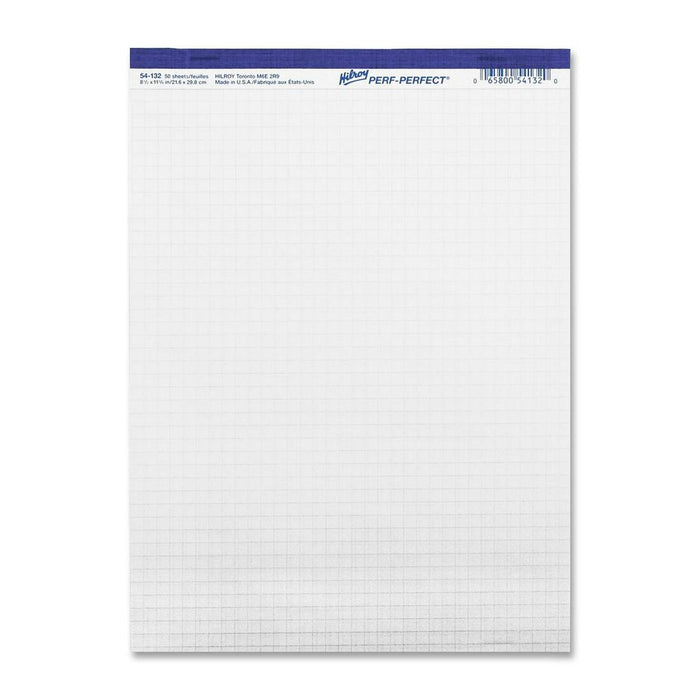 Hilroy Micro Perforated Quadrille Business Pad