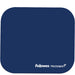 Fellowes Microban&reg; Mouse Pad - Blue - The Supply Room