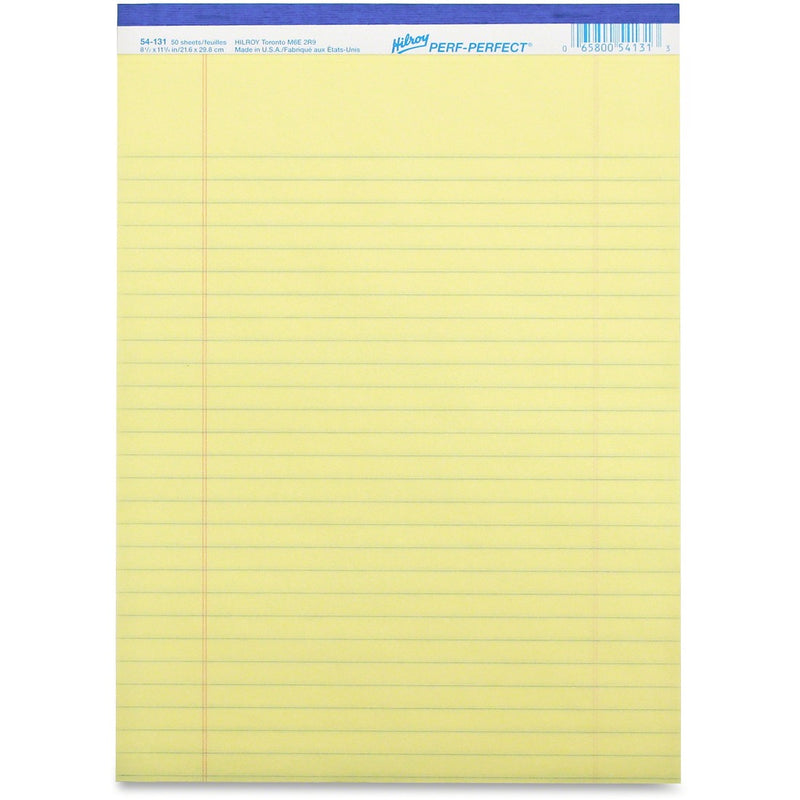 Hilroy Micro Perforated Business Notepad - The Supply Room