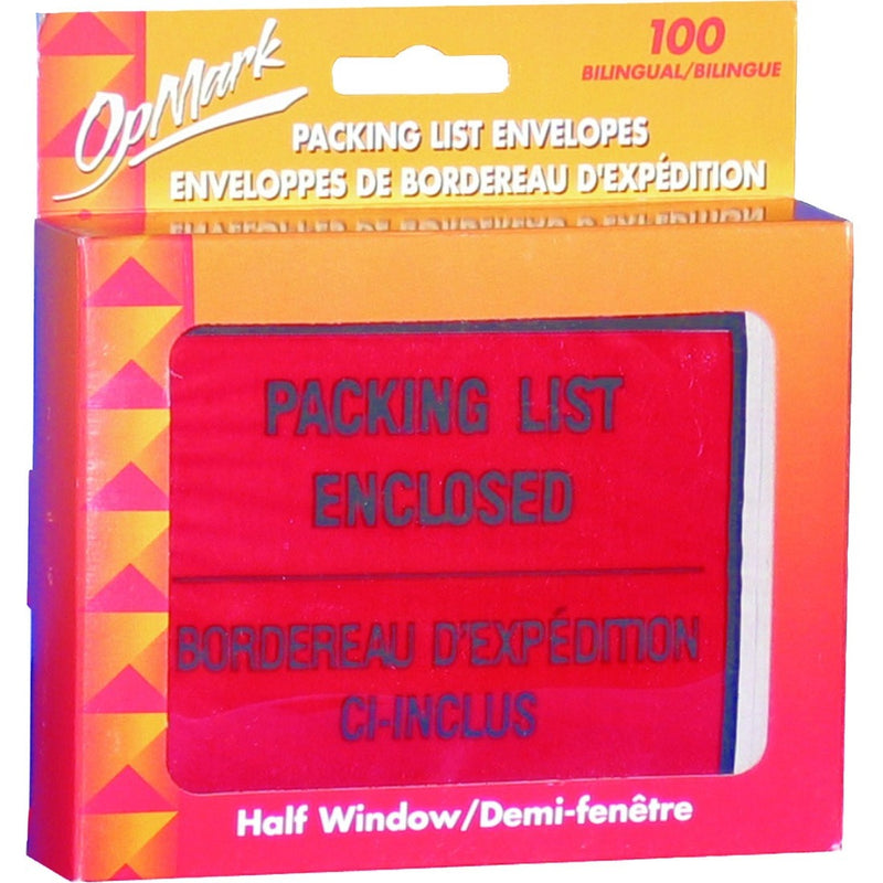 Geocan Packing List/Invoice Enclosed Envelopes