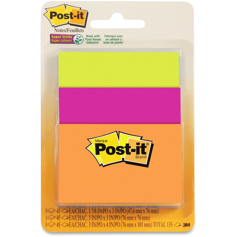 Post-it&reg; Super Sticky Adhesive Note