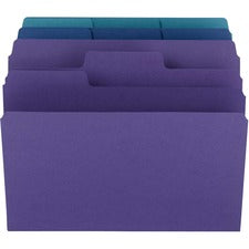 Smead SuperTab Organizer File Folders - Letter - 8 1/2" x 11" Sheet Size - 3/4" Expansion