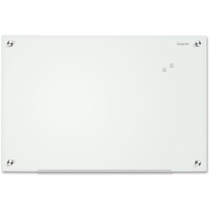Quartet Infinity Magnetic Glass Dry-Erase Board, White, 6' x 4'