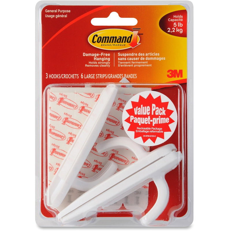 Command Large Hooks Value Pack, 17003C-VP - The Supply Room