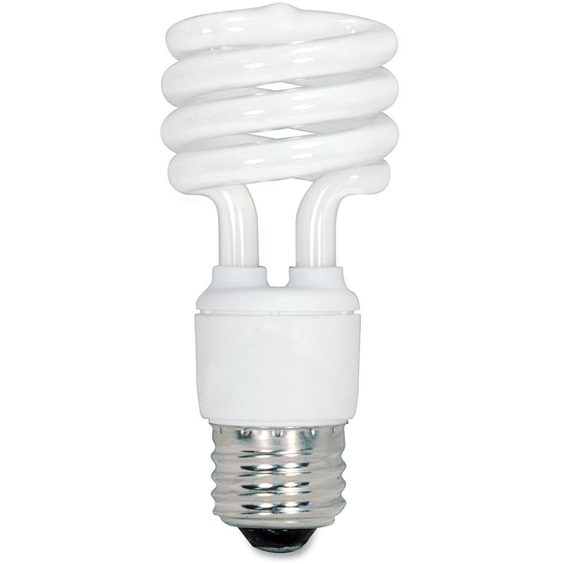 Satco 13-watt Fluorescent T2 Spiral CFL Bulb - The Supply Room