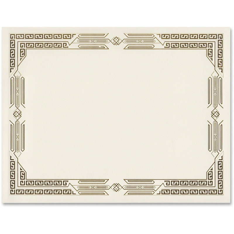 First Base Linen Certificates with Foil