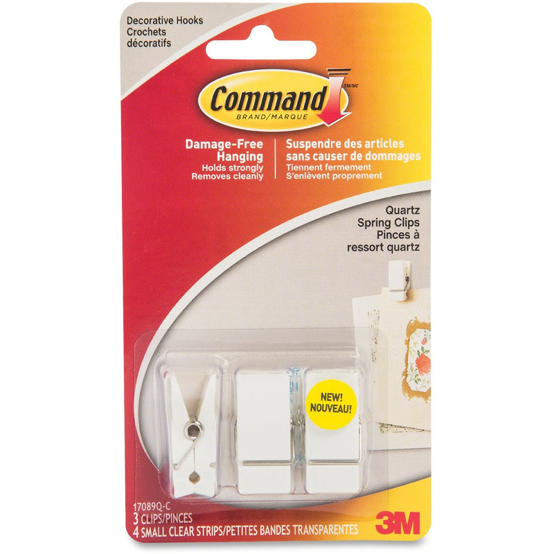 Command Adhesive Quartz Spring Clips