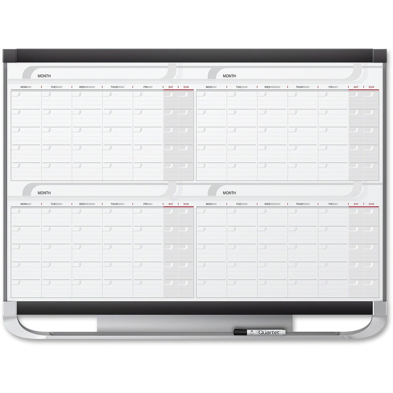Quartet Prestige Total-erase Four-month Calendar