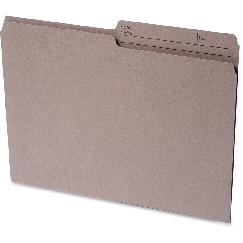 Continental 2-sided Tab Letter File Folders