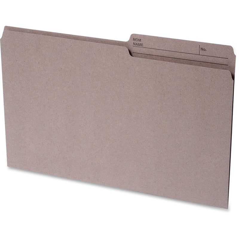 Continental 2-sided Tab Legal File Folders