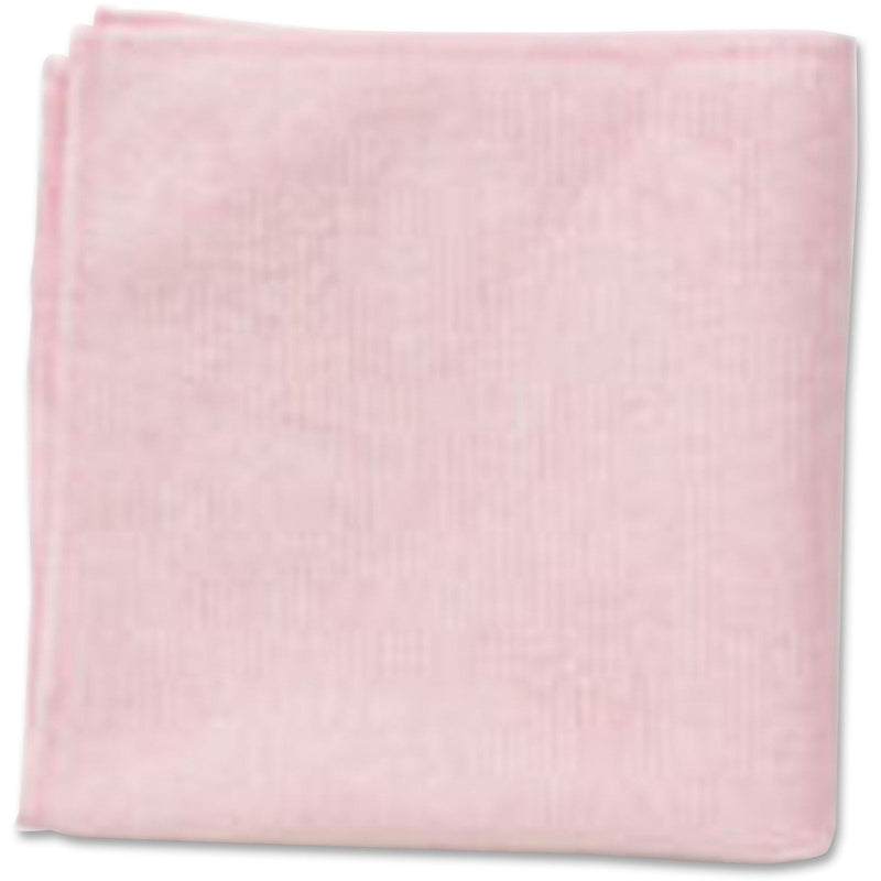 Rubbermaid Commercial 1820577 12x12 Light Commercial Microfiber Cloth Red