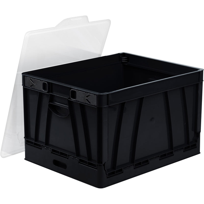 Storex Hanging File Collapsible Storage Crate
