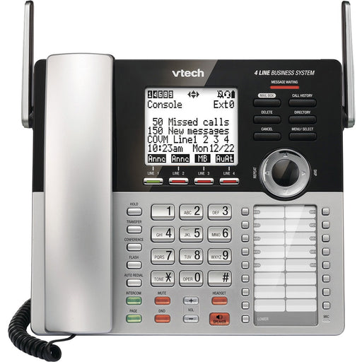 VTech CM18245 DECT 6.0 Standard Phone - Black - The Supply Room