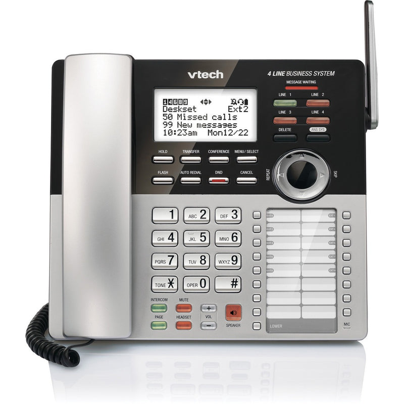 VTech DECT 6.0 Cordless Phone - Gray, Silver