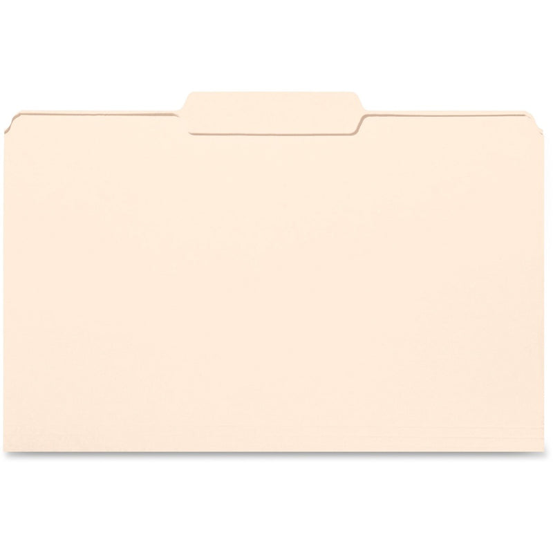 Business Source 1/3-cut Tab Legal Manila File Folders