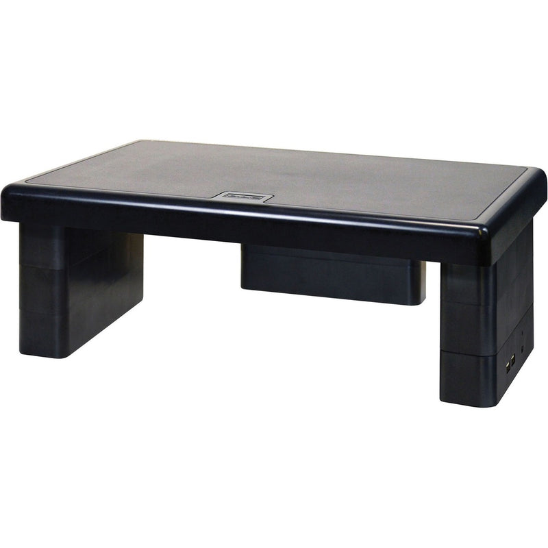 DAC Stax Ergonomic Height Adjustable Monitor Stand with 2 USB Ports - The Supply Room