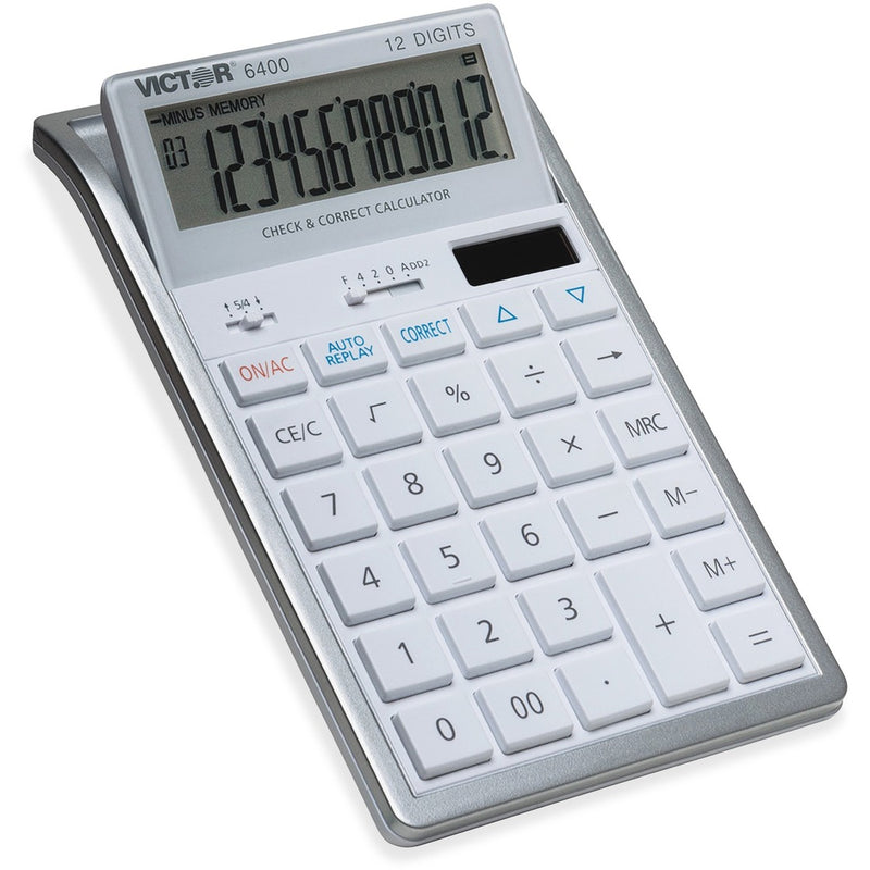 Victor 12-Digit Check and Correct Desk Calculator - The Supply Room