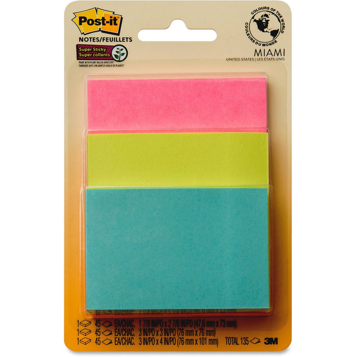 Post-it&reg; Super Sticky Adhesive Note