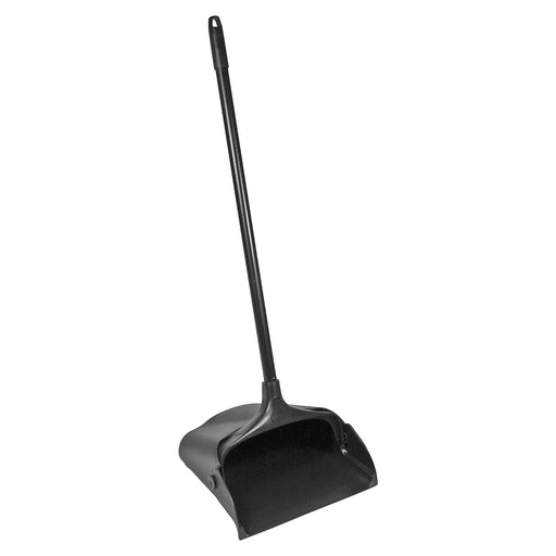 Rubbermaid Commercial Dust Pan Upright Lobby Pro Black - The Supply Room