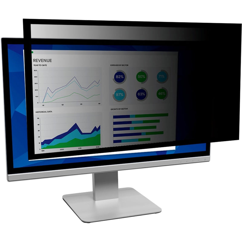 3M Framed Privacy Filter for 17" Standard Monitor (PF170C4F) Black